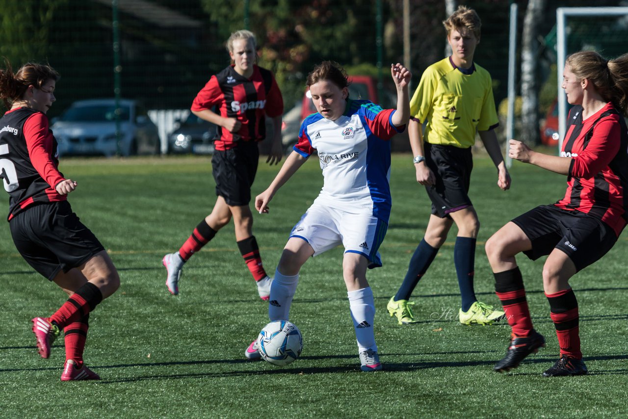 Bild 239 - B-Juniorinnen SV Henstedt Ulzburg - SG Weststeinburg : Ergebnis: 4:0